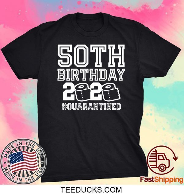 50th Birthday Shirt, Quarantine Shirt, The One Where I Was Quarantined 2020 TShirt