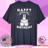 55th Birthday Gift Idea Born in 1965 Happy Quarantine Birthday 55 Years Old T Shirt Social Distancing Tee Shirts