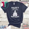 80th Birthday Gift Idea Born in 1940 Happy Quarantine Birthday 80 Years Old T Shirt Social Distancing Tee Shirts