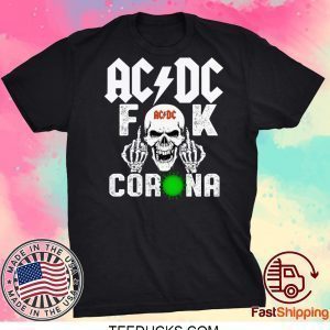 AC DC Skull Fuck Corona Tee Shirts