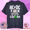 AC DC Skull Fuck Corona Tee Shirts