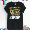 Born in 1950 My 70th Birthday Queen The One Where I was Quarantined Birthday 2020 Tee Shirts