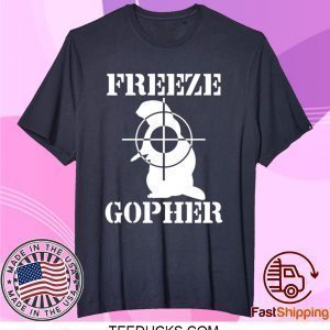 Caddyshack Freeze Gopher Tee Shirts