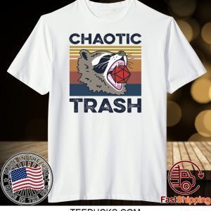 Chaotic Trash Game Raccoon Tee Shirts