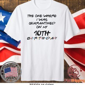 Custom Birthday Kids Quarantine Shirt, Personalized Birthday Social Distancing, Quarantine Youth Tee Shirt