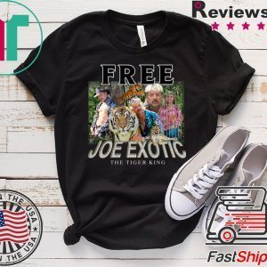 Free Joe Exotic The Tiger King carole baskin Men's T-Shirt