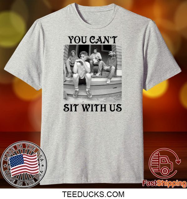 Golden Girls Minor Threat You can’t sit with us Tee Shirts