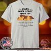 HORSE RULES WHEN I FIRST WAKE UP EVERYONE SHUT THE HELL UP TEE SHIRT