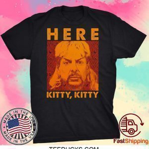 Here Kitty Vintage Shirt Joe Lovers Exotic Fan Shirt Tiger King Lovers Vintage Tee Shirts