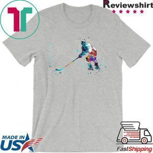 Hockey player, watercolor Hockey player Tee Shirts