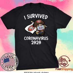 I SURVIVED CORONAVIRUS 2020 TEE SHIRT