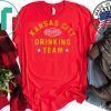 Kansas City Drinking Team Football Tee Shirts