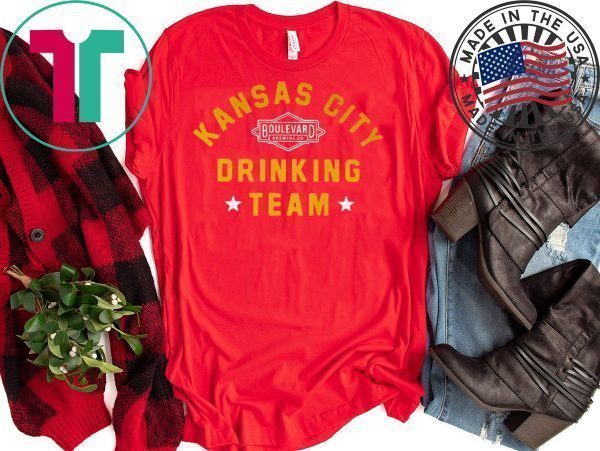 Kansas City Drinking Team Football Tee Shirts