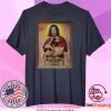 Keanu Reeves Saint Reeves Patron Saint Of Puppies Tee Shirts