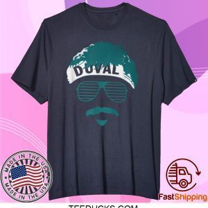 Minshew Headband Mustache glasses Duval teal T-Shirt