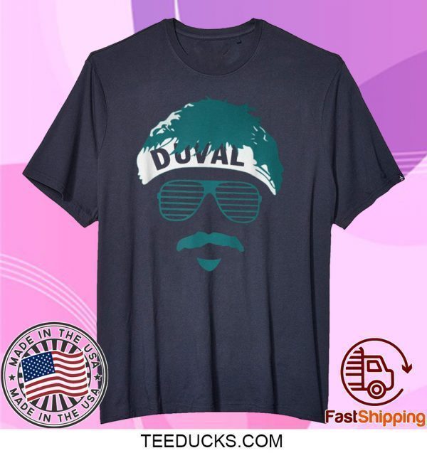 Minshew Headband Mustache glasses Duval teal T-Shirt