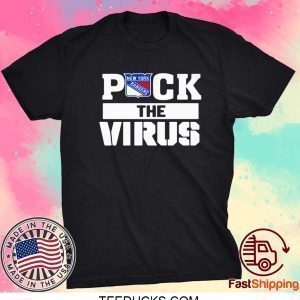 NEW YORK RANGERS PUCK THE VIRUS 2020 TEE SHIRT