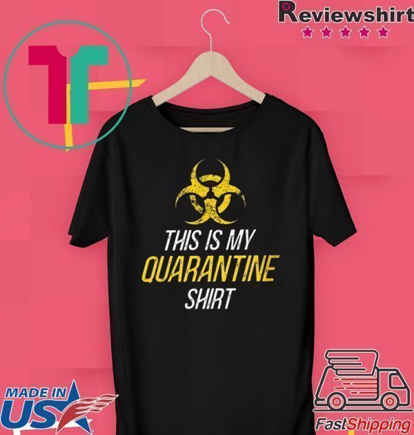 ORIWAVE This is My Quarantine Tee Shirts