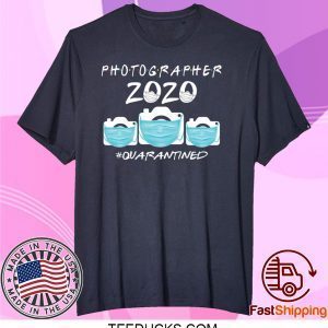 Photographer 2020 toilet paper quarantine Tee Shirt