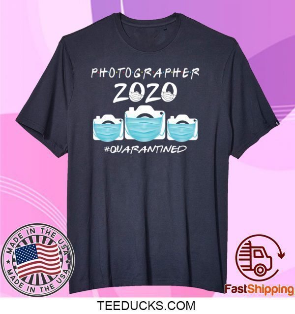 Photographer 2020 toilet paper quarantine Tee Shirt