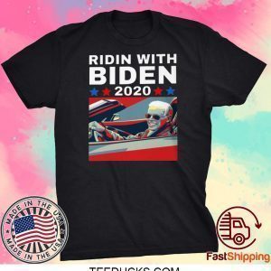 Ridin With Biden Shirt - Ridin With Biden 2020 For President Vintage Shirt - Ridin With Biden - 2020 Election - Vote Joe Biden Tee Shirt