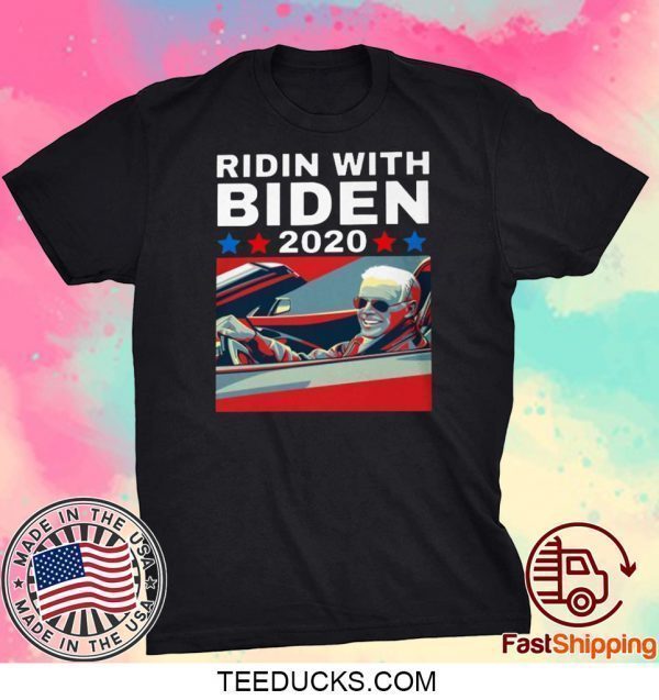 Ridin With Biden Shirt - Ridin With Biden 2020 For President Vintage Shirt - Ridin With Biden - 2020 Election - Vote Joe Biden Tee Shirt