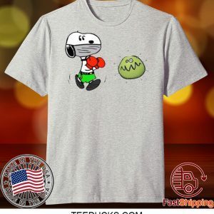 SNOOPY BOXING VIRUS CORONA TEE SHIRTS