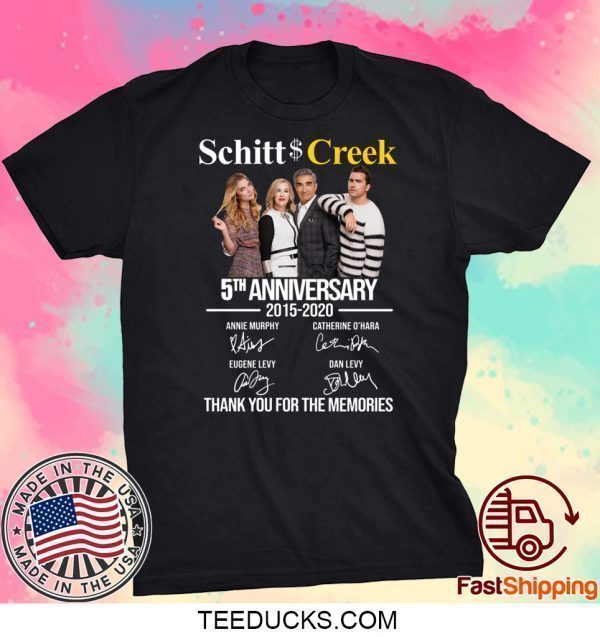 Schitt’s Creek 2015 – 2020 Signature Tee Shirts