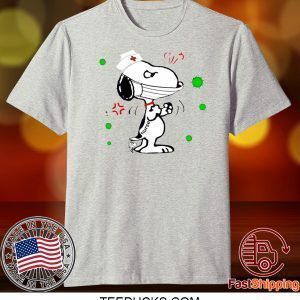 Snoopy And Woodstock Nurse Coronavirus Tee Shirts