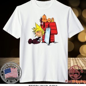 Snoopy and Charlie Brown Final Fantasy Tee Shirts