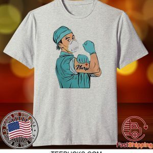 Strong Doctor Mask Tattoos Nurse Tee Shirts