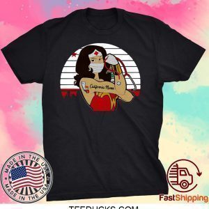 Strong Wonder Woman Tattoo Nurse Vintage Tee Shirts