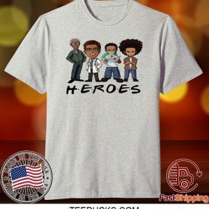 THE BOONDOCKS HEROES FRIENDS TEE SHIRTS