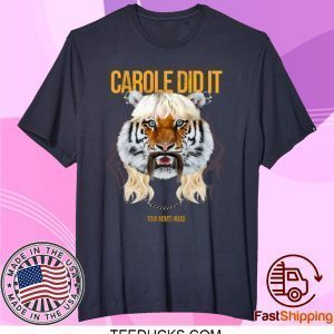 Tom Segura Carole Did It Tee Shirts