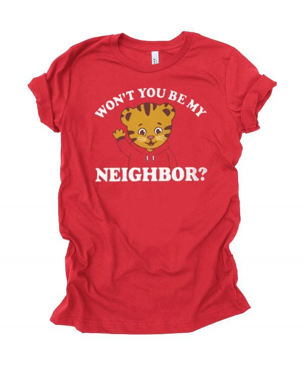 Won't You Be My Neighbor T-Shirt - Pittsburgh Steelers Tee Shirts