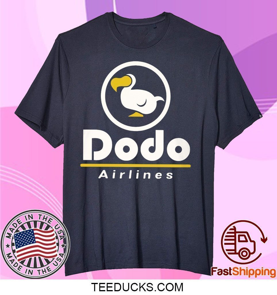 dodo airlines t shirt