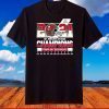 2021 Football Playoffs Division Champions Tampa Bay Buccaneers Black T-shirt