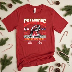AFC Championship 2020 Kansas City Chiefs T-Shirt, 2021 Kansas City Chiefs NFL Champions Football Shirt