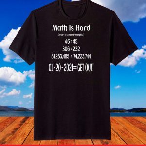 Celebrate the inauguration of Biden and Harris 46 45 T-Shirt