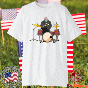 Funny Bernie Sanders Drum Mittens Sitting Inauguration Meme Shirt