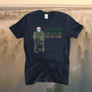 Funny Meme Mittens Bernie Sanders Mittens The Man Shirt