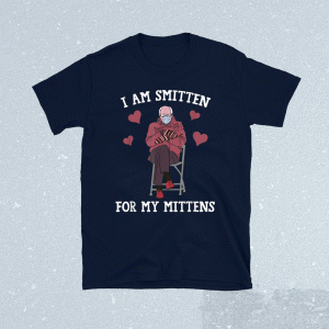Funny Meme Mittens Bernie Sanders Mittens Valentines 2021 Shirt