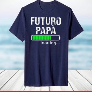 Futuro Papa Italian Baby Shower Future Dad T-Shirt