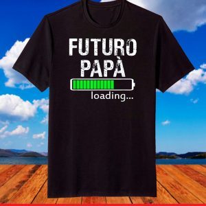Futuro Papa Italian Baby Shower Future Dad T-Shirt