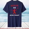 Hank-44 HOF Milwaukee-Atlanta Baseball Jersey Aaron-Outfield T-Shirt