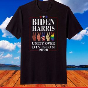 Inauguration 2021 Biden Harris Unity Over Division T-Shirt