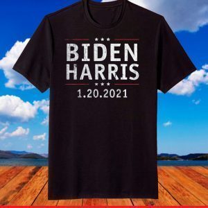 Inauguration Day Date 46th President Joe Biden 2021 Harris T-Shirt