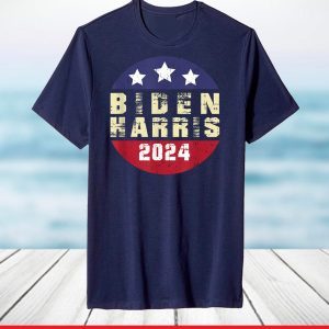 Joe Biden Kamala Harris 2024 Shirt Re-Elect Biden President T-Shirt