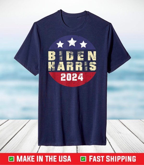 Joe Biden Kamala Harris 2024 Shirt Re-Elect Biden President T-Shirt