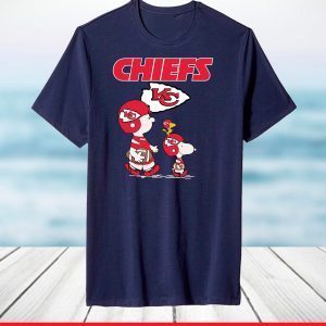 Snoopy The Peanuts Kansas City Chiefs,Chiefs Football T-Shirt